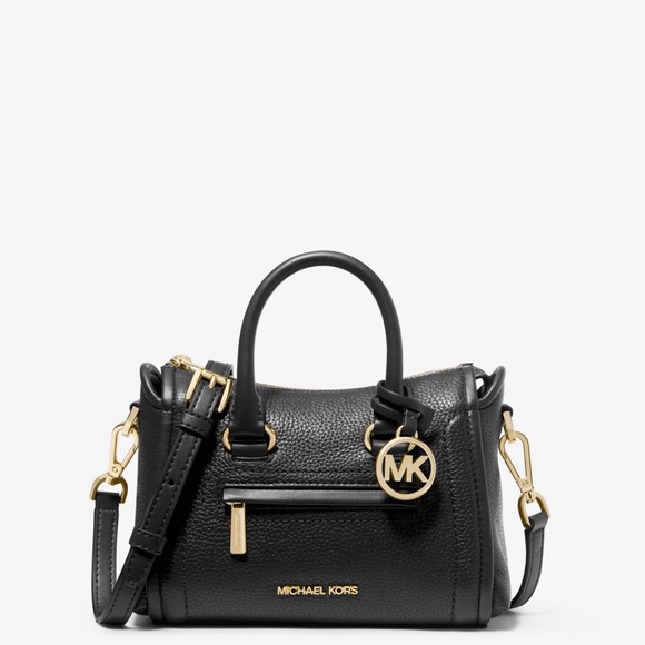 MICHAEL KORS Carine Extra-Small Pebbled
Leather Satchel - Picture 2 of 6